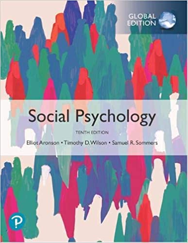 Social Psychology Global Edition (10th Edition) - Orginal Pdf